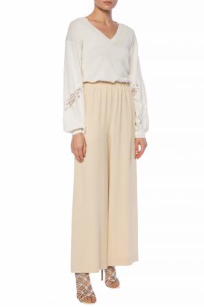 Sweater with decorative inserts, zdjęcie 2 Sweater with decorative inserts od Chloe